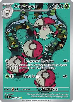 Amoonguss - 096/086 96 - SV Black Bolt Holofoil