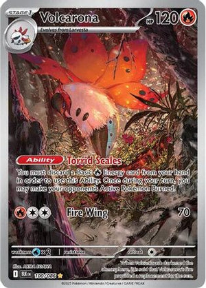 Volcarona - 100/086 100 - SV Black Bolt Holofoil