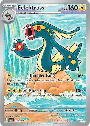Eelektross - 115/086 115 - SV Black Bolt Holofoil - Poke-Collect