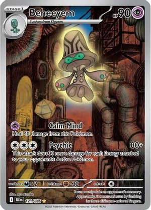 Beheeyem - 121/086 121 - SV Black Bolt Holofoil - Poke-Collect