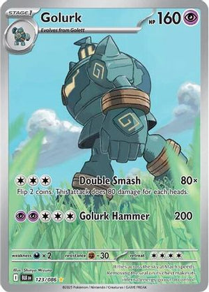 Golurk - 123/086 123 - SV Black Bolt Holofoil - Poke-Collect