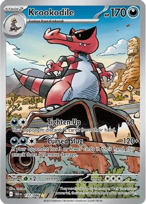 Krookodile - 137/086 137 - SV Black Bolt Holofoil - Poke-Collect