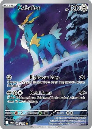 Cobalion - 144/086 144 - SV Black Bolt Holofoil - Poke-Collect