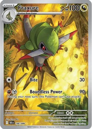Fraxure - 146/086 146 - SV Black Bolt Holofoil - Poke-Collect