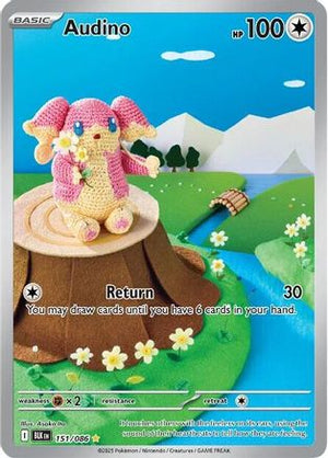 Audino - 151/086 151 - SV Black Bolt Holofoil - Poke-Collect