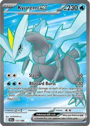 Kyurem ex - 157/086 157 - SV Black Bolt Holofoil - Poke-Collect