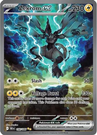 Zekrom ex - 166/086 166 - SV Black Bolt Holofoil - Poke-Collect