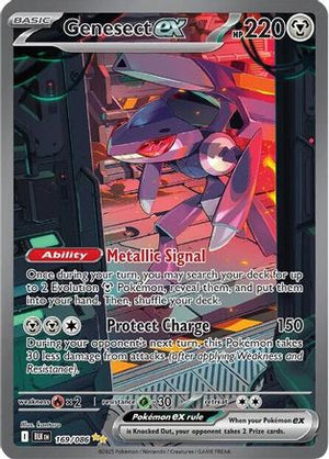 Genesect ex - 169/086 169 - SV Black Bolt Holofoil - Poke-Collect