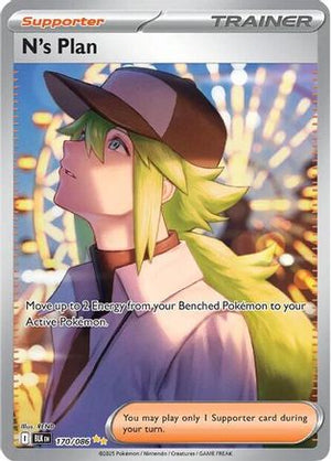 N's Plot - 170/086 173 - SV Black Bolt Holofoil