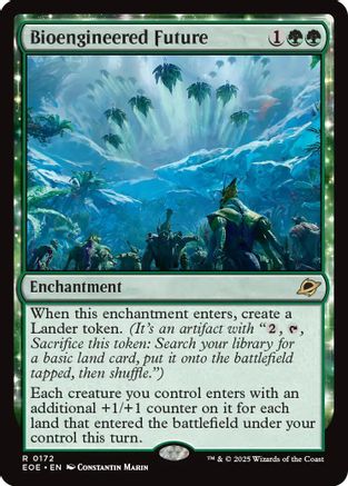 Bioengineered Future (EOE-172) - Edge of Eternities Foil - Poke-Collect
