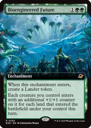 Bioengineered Future (Extended Art) (EOE-340) - Edge of Eternities - Poke-Collect