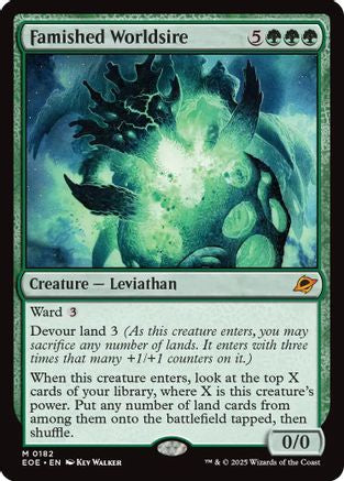 Famished Worldsire (EOE-182) - Edge of Eternities Foil - Poke-Collect