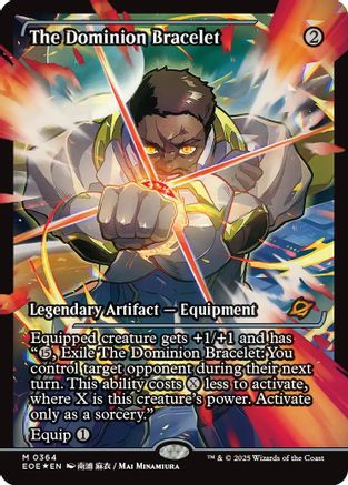 The Dominion Bracelet (Showcase) (EOE-364) - Edge of Eternities Foil - Poke-Collect