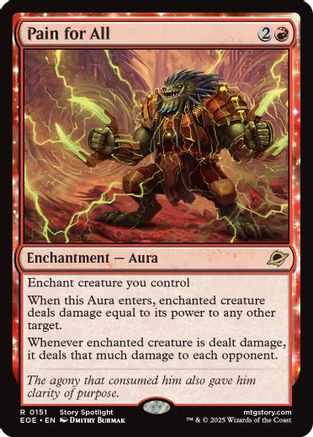 Pain for All (EOE-151) - Edge of Eternities Foil - Poke-Collect