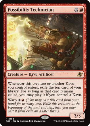 Possibility Technician (EOE-153) - Edge of Eternities Foil - Poke-Collect