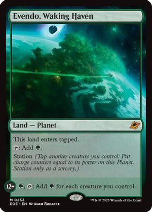 Evendo, Waking Haven (EOE-253) - Edge of Eternities Foil - Poke-Collect