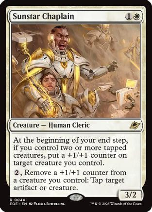 Sunstar Chaplain (EOE-040) - Edge of Eternities - Poke-Collect