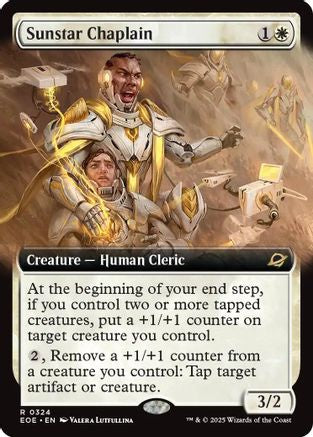 Sunstar Chaplain (Extended Art) (EOE-324) - Edge of Eternities Foil - Poke-Collect