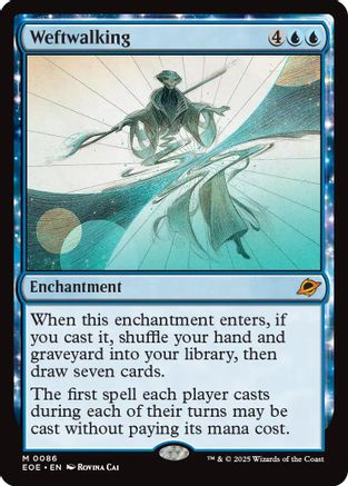 Weftwalking (EOE-086) - Edge of Eternities Foil - Poke-Collect