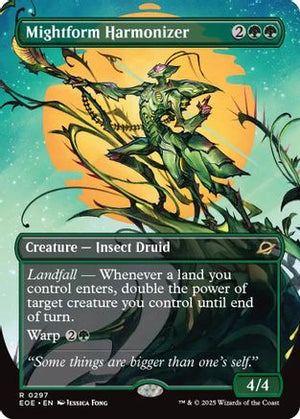 Mightform Harmonizer (Borderless) (EOE-297) - Edge of Eternities Foil - Poke-Collect