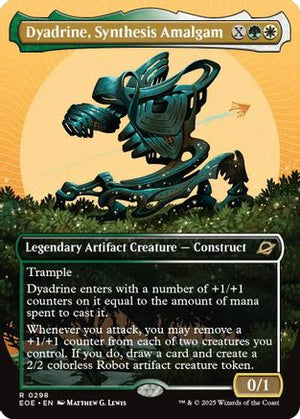 Dyadrine, Synthesis Amalgam (Borderless) (EOE-298) - Edge of Eternities - Poke-Collect