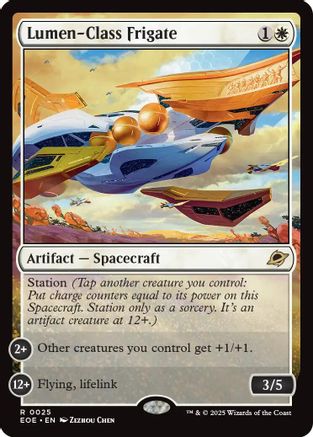 Lumen-Class Frigate (EOE-025) - Edge of Eternities - Poke-Collect