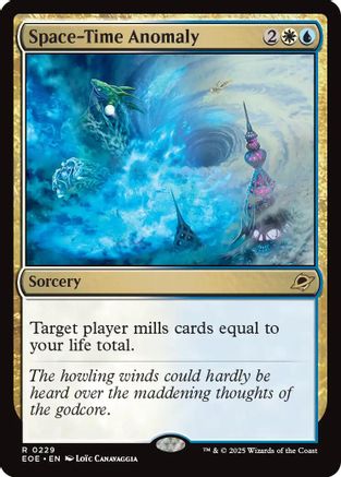 Space-Time Anomaly (EOE-229) - Edge of Eternities Foil - Poke-Collect