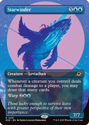 Starwinder (0291) (Borderless) (EOE-291) - Edge of Eternities - Poke-Collect