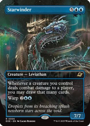 Starwinder (0306) (Borderless) (EOE-306) - Edge of Eternities - Poke-Collect