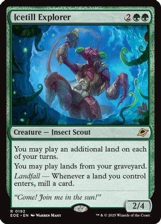 Icetill Explorer (EOE-192) - Edge of Eternities Foil - Poke-Collect