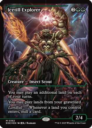 Icetill Explorer (Showcase) (EOE-362) - Edge of Eternities Foil - Poke-Collect