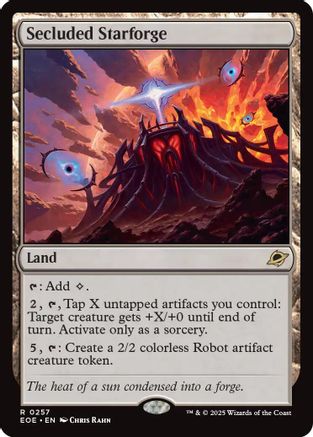 Secluded Starforge (EOE-257) - Edge of Eternities - Poke-Collect