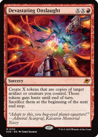 Devastating Onslaught (EOE-132) - Edge of Eternities - Poke-Collect