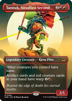 Tannuk, Steadfast Second (Borderless) (EOE-296) - Edge of Eternities Foil - Poke-Collect