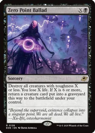 Zero Point Ballad (EOE-128) - Edge of Eternities Foil - Poke-Collect