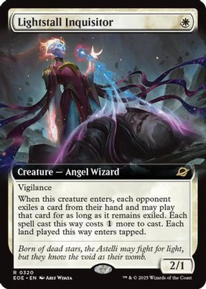 Lightstall Inquisitor (Extended Art) (EOE-320) - Edge of Eternities - Poke-Collect