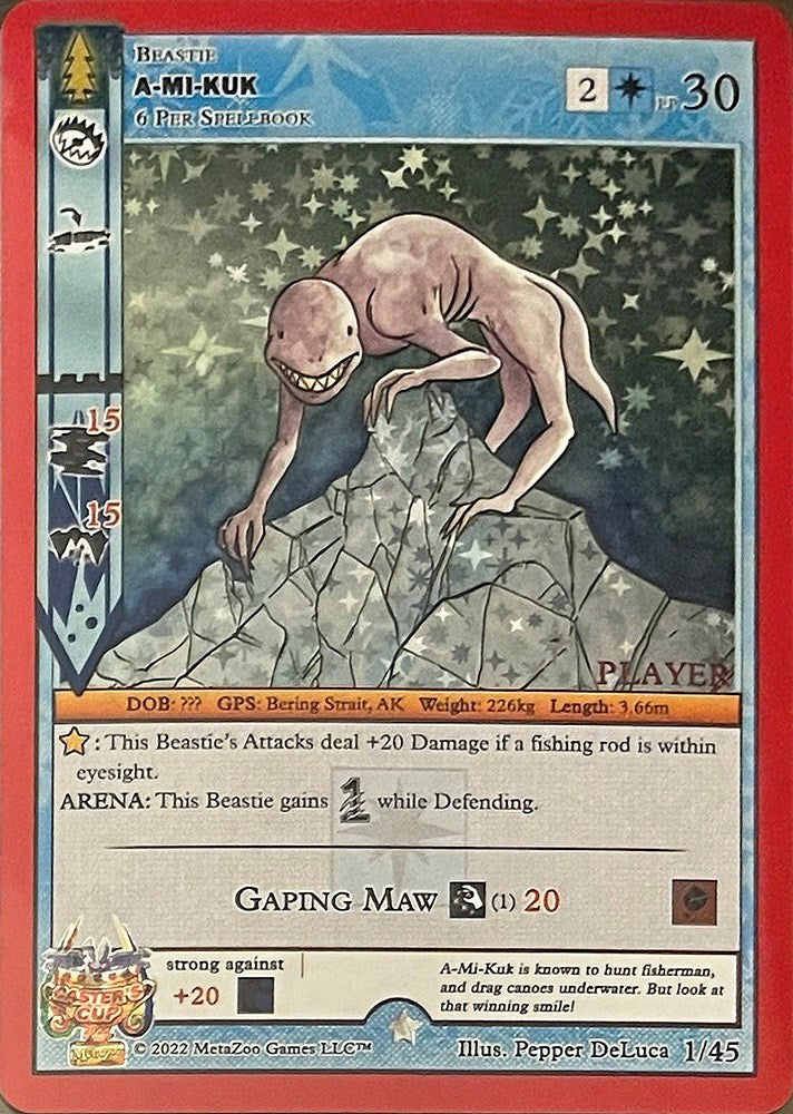 A-Mi-Kuk (Player Stamped) [Caster's Cup Promo Cards] - Poke-Collect