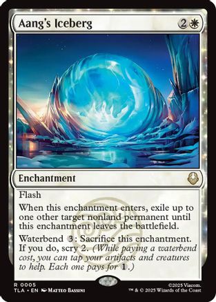 Aang's Iceberg (TLA-005) - Avatar: The Last Airbender Foil - Poke-Collect