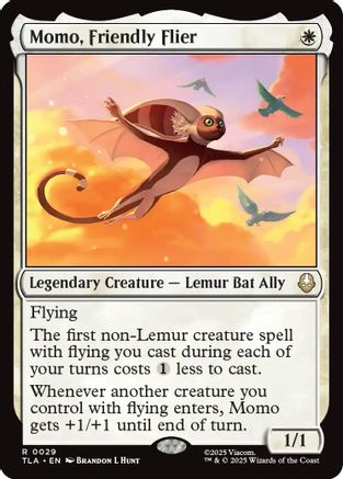 Momo, Friendly Flier (TLA-029) - Avatar: The Last Airbender - Poke-Collect