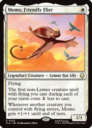 Momo, Friendly Flier (TLA-029) - Avatar: The Last Airbender Foil - Poke-Collect