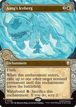 Aang's Iceberg (Showcase) (TLA-336) - Avatar: The Last Airbender - Poke-Collect