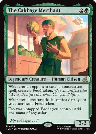 The Cabbage Merchant (TLE-134) - Avatar: The Last Airbender: Eternal-Legal - Poke-Collect