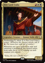 Fire Lord Zuko (TLA-221) - Avatar: The Last Airbender Foil - Poke-Collect