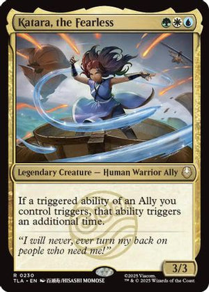 Katara, the Fearless (TLA-230) - Avatar: The Last Airbender Foil - Poke-Collect