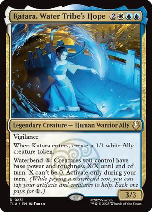 Katara, Water Tribe's Hope (TLA-231) - Avatar: The Last Airbender - Poke-Collect