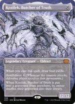Kozilek, Butcher of Truth (2X2-336) - Double Masters 2022 (Borderless) - Poke-Collect