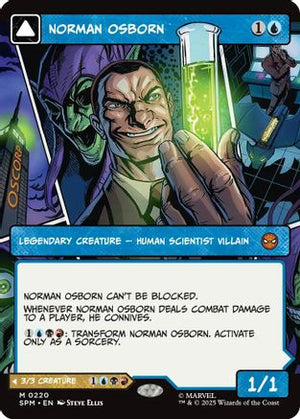 Norman Osborn (Borderless) (SPM-220) - Marvel's Spider-Man Foil - Poke-Collect