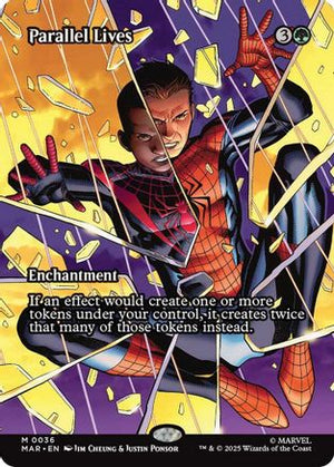 Parallel Lives (Borderless) (MAR-036) - Marvel Eternal-Legal - Poke-Collect