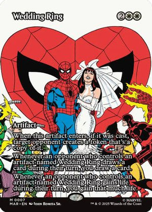 Wedding Ring (Borderless) (MAR-007) - Marvel Eternal-Legal Foil - Poke-Collect