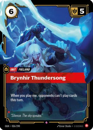 Brynhir Thundersong (026/298) - Origins Foil